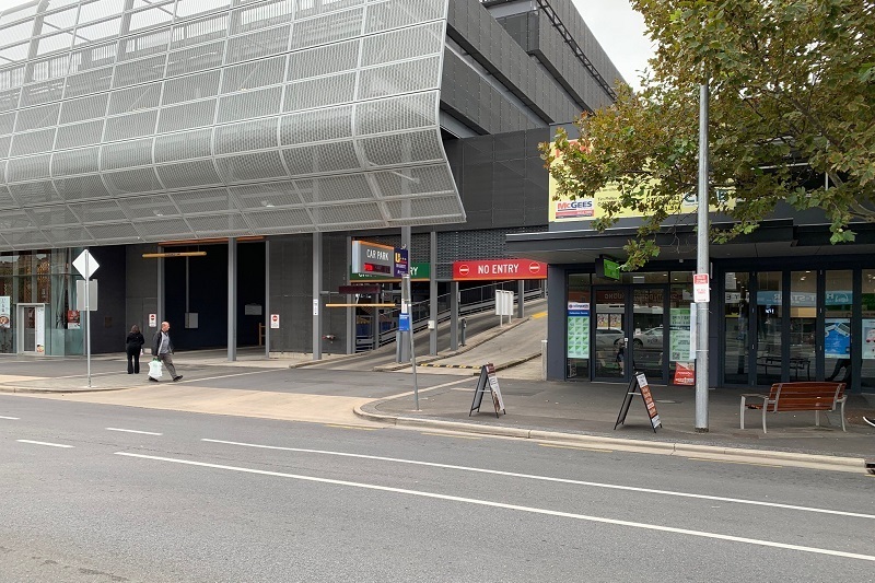 Upark grote car park